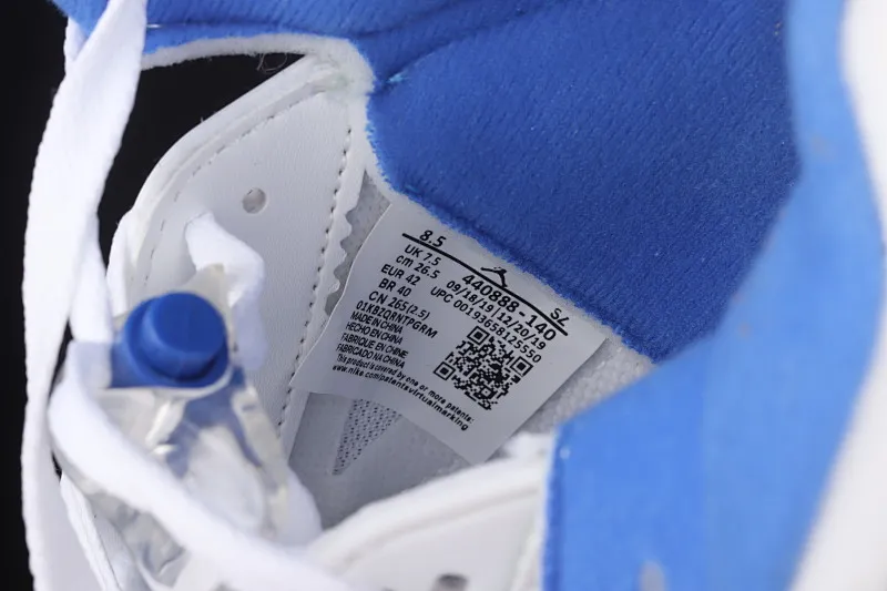 All categories Air Jordan Jordan series basketball shoes Air Jordan 5 G version Air Jordan 5 "Stealth 2.0" AJ5 Joe 5 white and blue color 440888-140